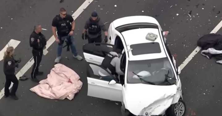 Two children injured in Inglewood after suspect flees police and crashes, authorities say