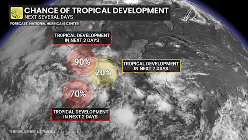Eastern Pacific hurricane season intensifies, with more storms on the horizon