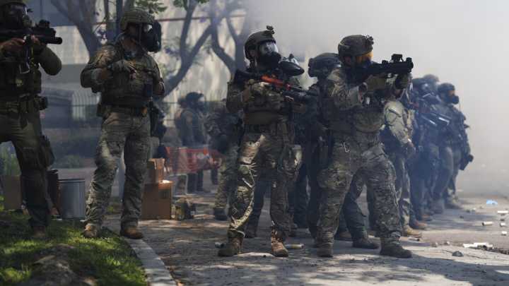 Trump sends 2,000 National Guard troops to L.A. amid violent clashes over immigration raids