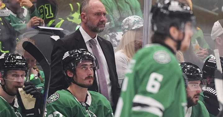 Dallas Stars fire coach Pete DeBoer after losing in the West final for a 3rd year in a row