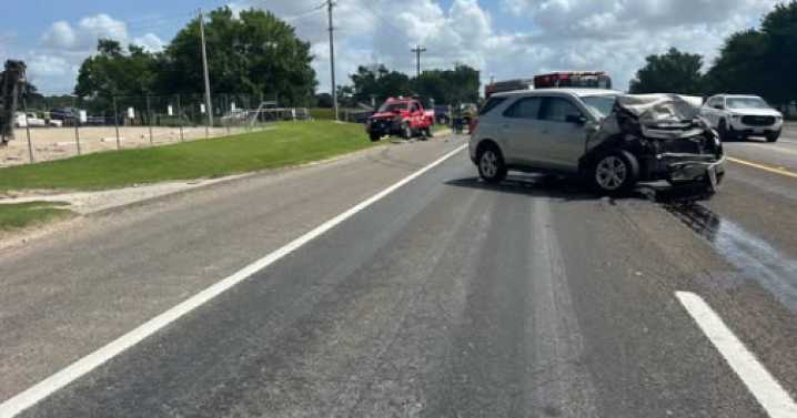 2 major crashes near FM 60 and Lacy Well Road in Brazos County