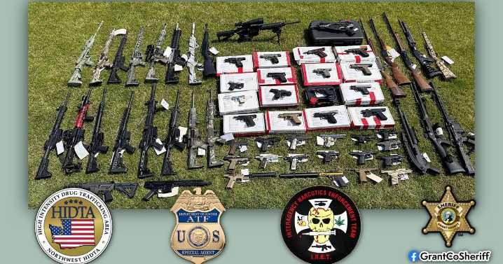 60 guns seized during criminal investigations undergo testing by Grant County Sheriff's Office
