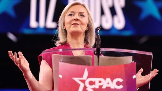 Why hawking whiskey sold by criminals is the only path to salvation for the West, by Liz Truss