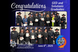 5 Bonneville County Jail inmates graduate 12-week I.G.N.I.T.E. course, 5 others receive GED