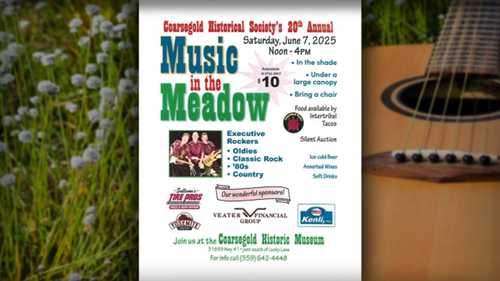 Community Connection: Music in the Meadow this weekend in Coarsegold