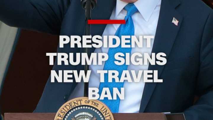 President Trump signs new travel ban