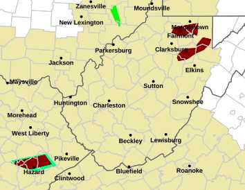 Latest rain system produces flash flood warnings in West Virginia