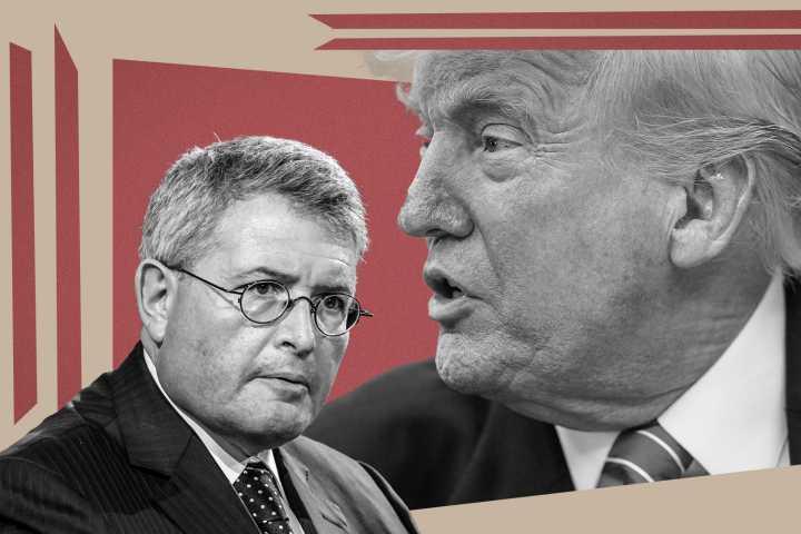 Trump attacks top ally Leonard Leo out of the blue. We know why.