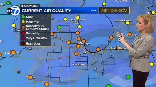 Current air quality Chicago: Canadian wildfire smoke leading to high AQI in Illinois, Indiana counties with alert in effect