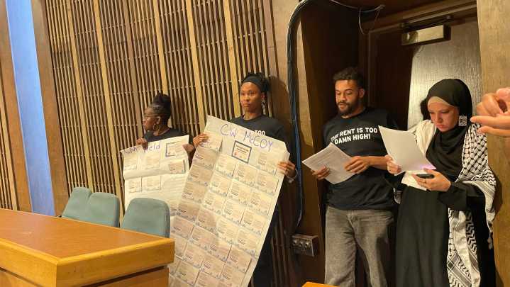 Wilmington City Council decision on rent stabilization sparks protest