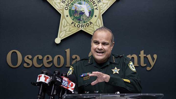 Osceola County Sheriff Marcos Lopez arrested for allegedly assisting gambling operation
