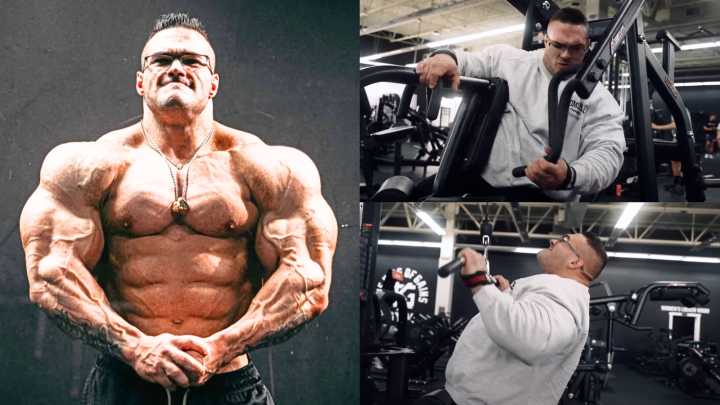 Nick Walker Addressing Physique Weaknesses With Brutal Pull Day Session 19 Weeks from 2025 Mr. Olympia