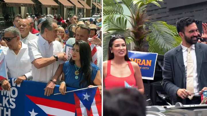Cuomo, Mamdani tout support at Puerto Rican Day Parade