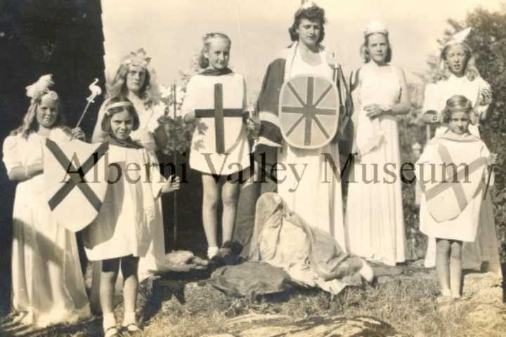A LOOK BACK: Girl Guides of yesteryear don costumes for camp
