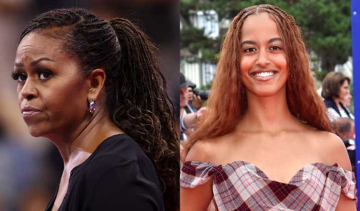 Michelle Obama Just Reacted to Malia Dropping Her Last Name as She Reveals Her Daughters Are Trying to ‘Push Away’ From Her
