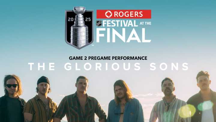 The Glorious Sons, Triumph to headline Rogers Festival before Game 2 of Cup Final