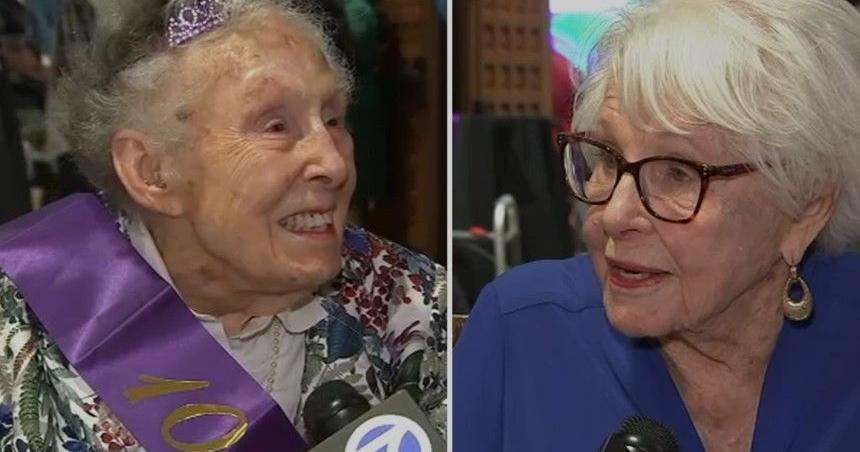 Centenarians who escaped the Eaton Fire in California honored with celebration