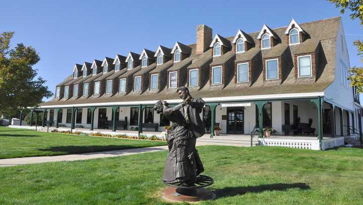 How A Huge Hail Mary Saved The Sheridan Inn From Caving In