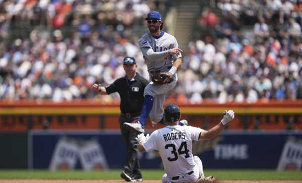 Five home runs vault Cubs past Tigers 6