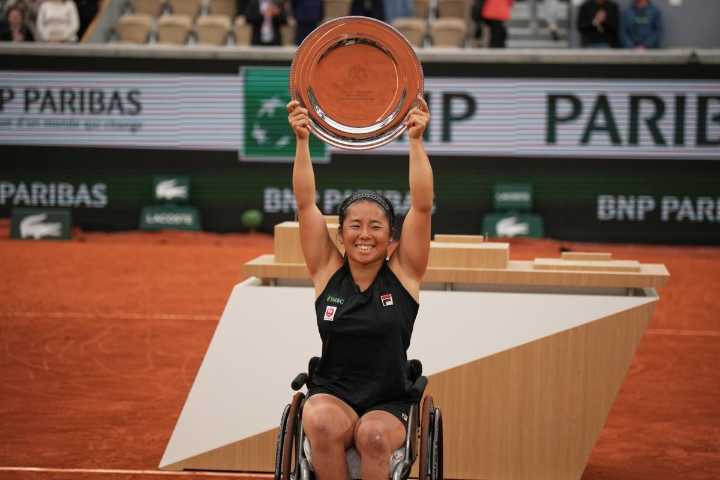Yui Kamiji wins fifth French Open wheelchair singles title
