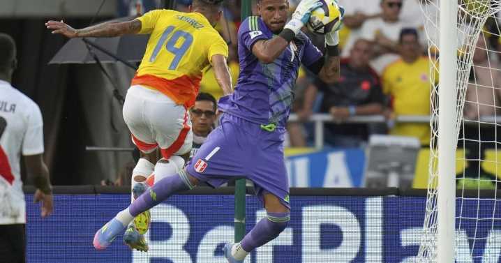 Colombia no pasa del 0-0 contra Perú y pierde oportunidad de acercarse a clasificación al Mundial