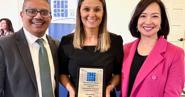 Rockford superintendent Borba ACSA Region 11 Administrator of the Year
