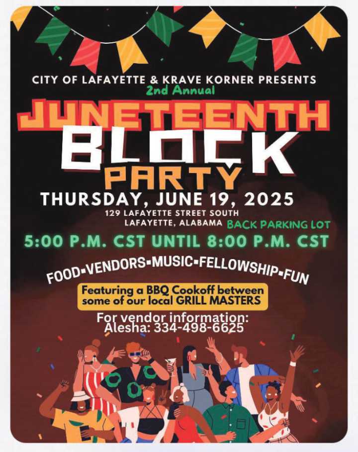 Juneteenth celebrations planned for Chambers County