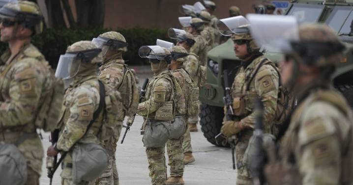 California sues Trump administration over National Guard deployment