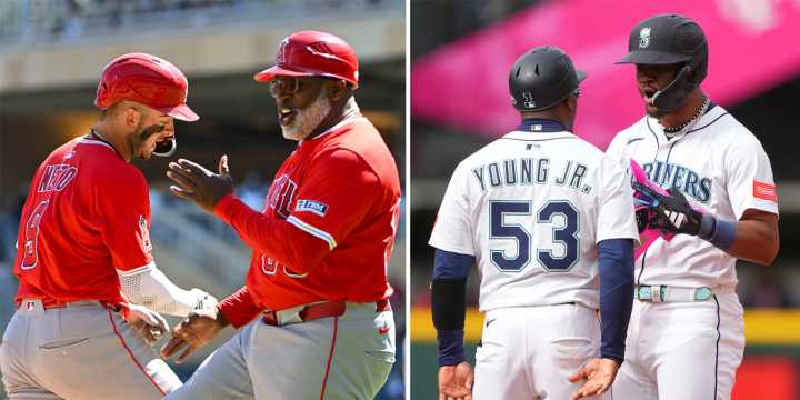 Eric Young Sr. makes sure Eric Young Jr. has snack supply