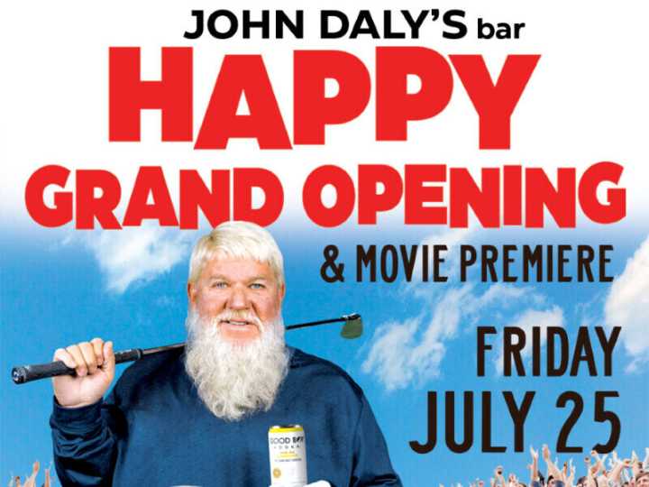 Pro Golfer John Daly Opening Nashville Bar