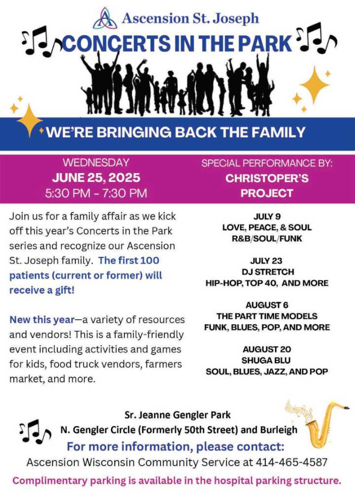 Christopher’s Project Concert on June 25