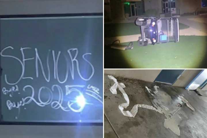 Senior prank at Malibu High School leaves trail of destruction
