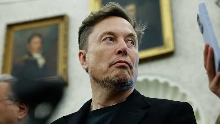 Trump implies government could cut contracts and subsidies to Musk’s companies