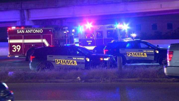 Pedestrian fatally struck by pickup after leaving dance hall, walking across Loop 410