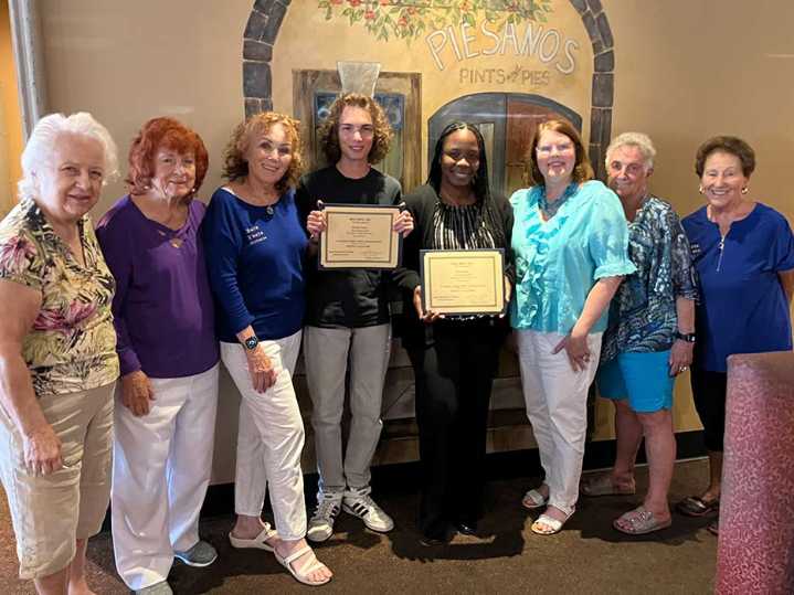 Beta Theta Chapter Awards Scholarships to LSSC Students Terrece Little And Kenneth Anders