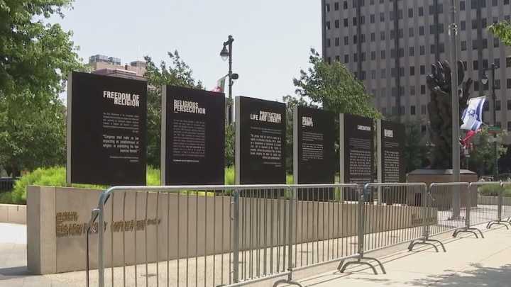 Antisemitic vandalism prompts heightened security at Philly Holocaust memorial