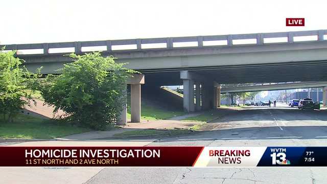Investigators on scene of Fountain Heights homicide in Birmingham