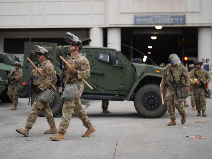 Trump-deployed National Guard arrives in LA to crush immigration protests