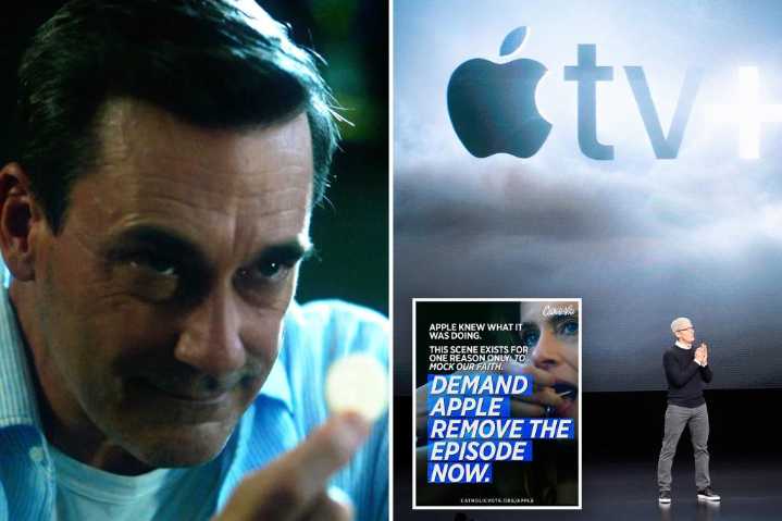 Catholics call out Apple for show's 'Eucharistic desecration'