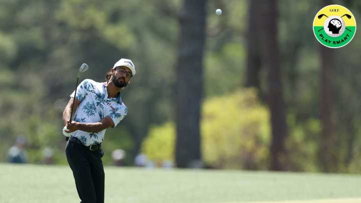 Stop it on a dime: Akshay Bhatia's 3 keys for spinny pitch shots