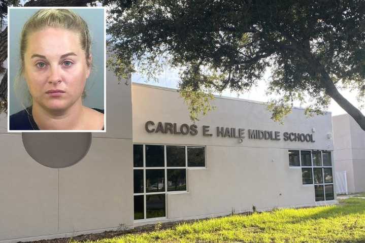 Florida teacher, 28, accused of sending lewd photo to middle school student