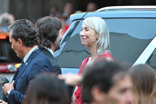 Just a Few Photos of Keanu Reeves and Alexandra Grant Admiring Each Other