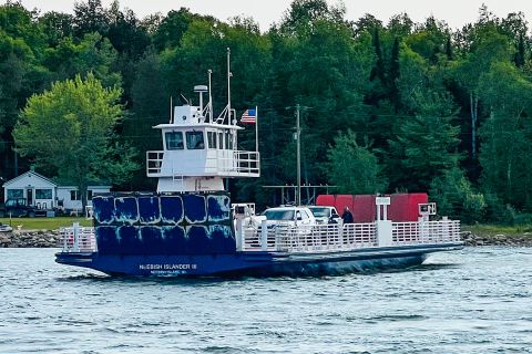 Tiny UP island becomes even more remote as ferry access shrinks