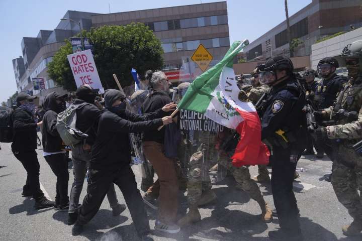 California plans to file lawsuit against Trump over National Guard deployment to protests