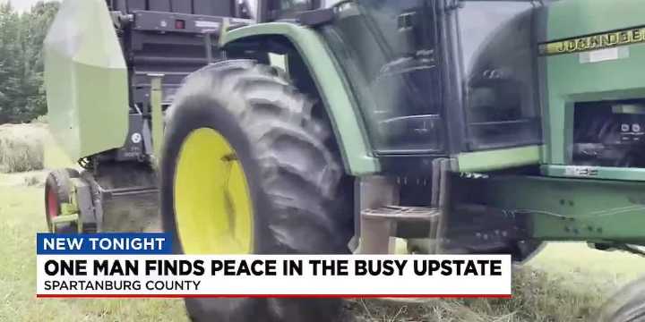 One man finds peace in busy Upstate