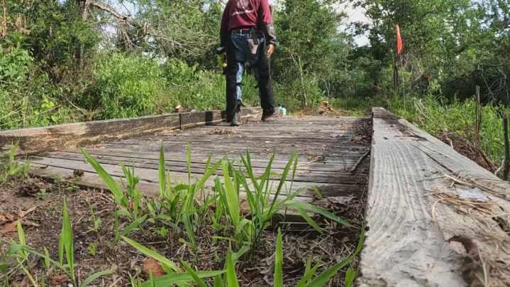 Volunteers help reopen Chalk Ridge Falls Park after Memorial Day storm damage