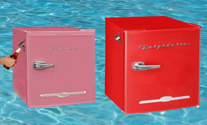 Wayfair's Frigidaire Retro Mini Fridge is on sale with free shipping