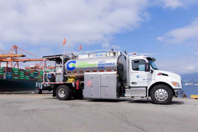 Metro Vancouver container terminal goes all-in on renewable diesel for heavy machinery