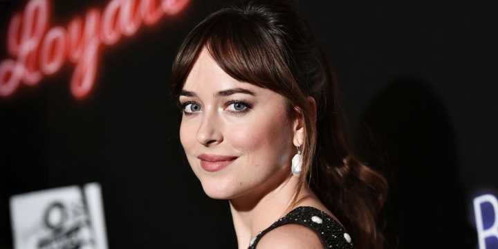Dakota Johnson, 35, Steps Out in Sheer Black Dress While Promoting Her Upcoming Movie 'Materialists'