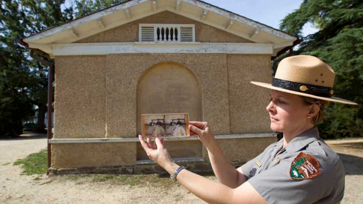 National Park signage encourages the public to help erase negative stories at its sites